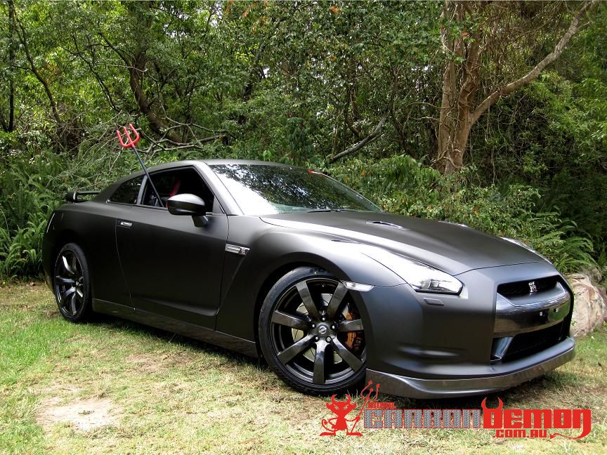 First matte black GTR R35 in NSW Posted Image