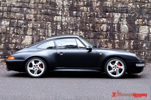 911 C2S Matte Black - Carbon Demon Vinyl Wrap