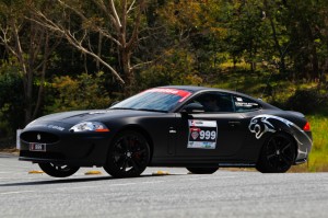 XKR Matte Black driven by Samantha Stevens