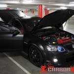 Holden SSV Ute matte black vinyl wrap