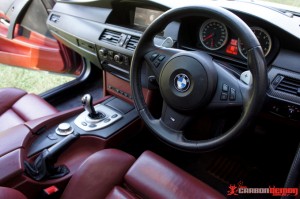 BMW M5 Carbon Fibre Interior Vinyl Wrap