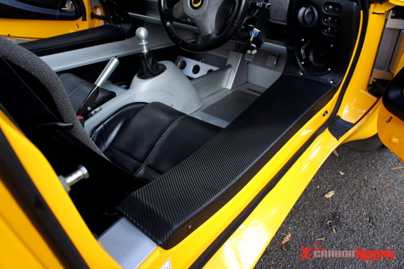 Lotus Elise 111R Carbon Fibre Interior Vinyl Wrap