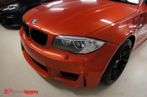 BMW 1M Paint protection vinyl