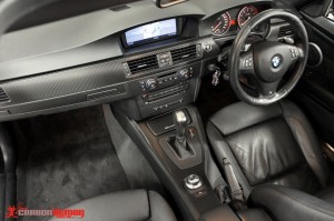 BMW 335i Twin Turbo Carbon Fibre Interior Vinyl Wrap