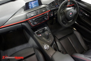 BMW F30 carbon fibre interior wrap