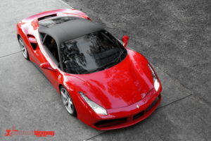 Ferrari 488 black roof