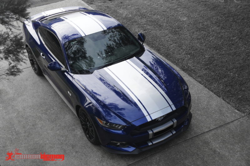 Ford Mustang stripes