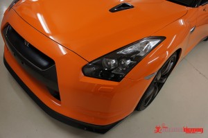 GTR G14 Colour Code Orange Vinyl Wrap