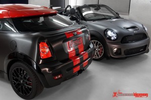 Matte wrapped JCW Mini R58