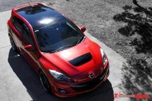 Mazda MPS Gloss Balck Roof Wrap