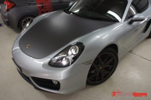 Porsche Cayman Bonnet Wrap