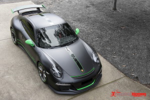 Porsche GT3 custom vinyl stripes