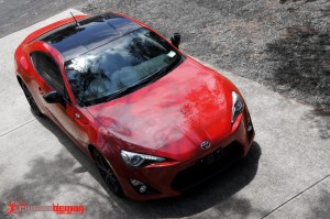 Toyota 86 GT Gloss Black Roof