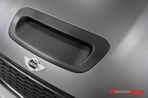 Mini JCW carbon fibre scoop wrap