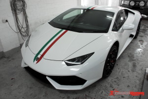 Lamborghini Huracan one-off custom stripe