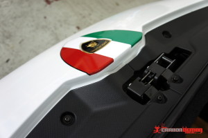 Lamborghini Hurracan custom stripe one-off