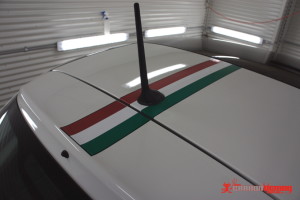 FIAT 500 - Italian Colours Stripe