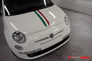 FIAT 500 - Italian Stripe