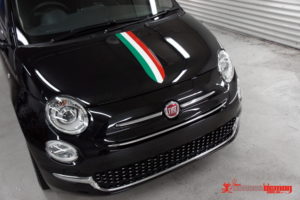 FIAT racing stripes