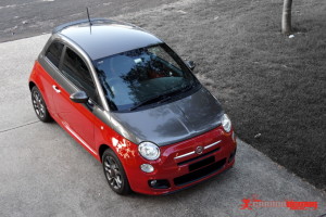 Fiat 500 two-tone