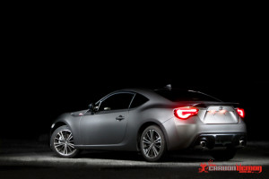 Toyota 86 gun metal matte vinyl wrap (1)