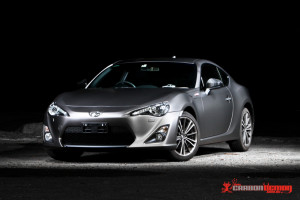 Toyota 86 gun metal matte vinyl wrap (2)