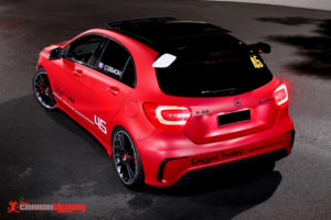 AMG A45 - customised vinyl wrap