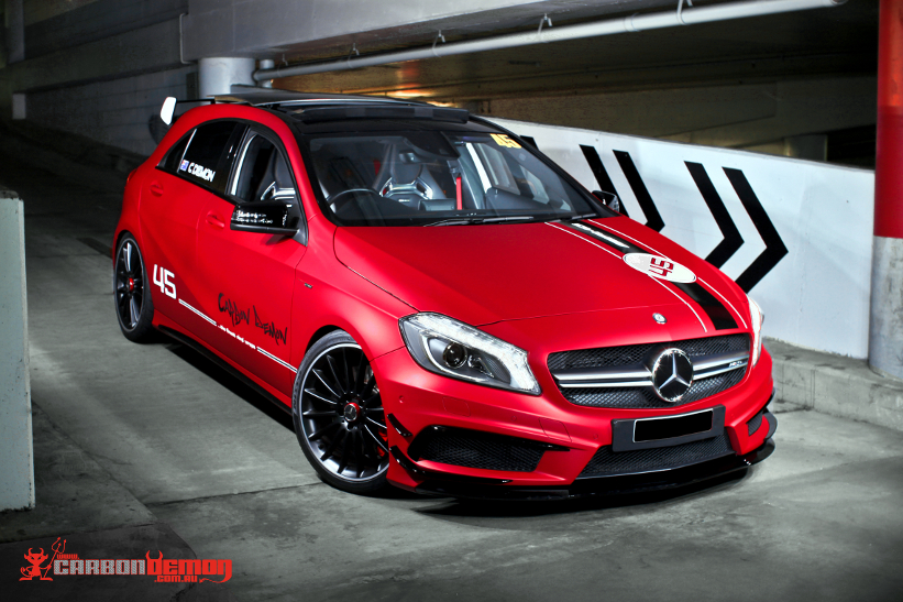 Mercedes Benz a 45 AMG РЎ РІРёРЅРёР»РѕРј