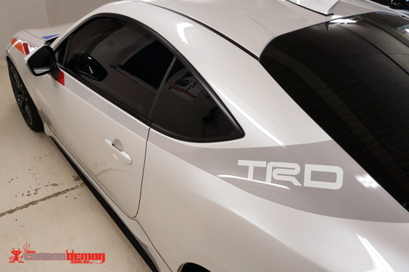 86 TRD Vinyl Decal