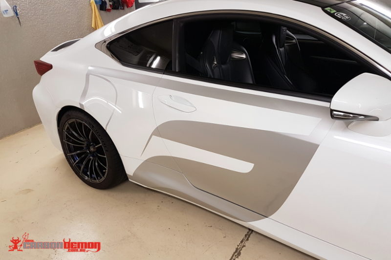 Lexus RCF F Graphics