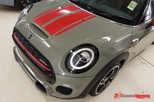 Mini Cooper Red Stripes