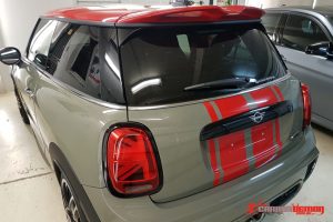 Mini JCW Red Stripes