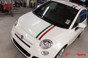 FIAT 500 Italia Stripes