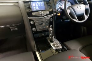 Nissan Patrol Y62 Gloss Black Interior Modification