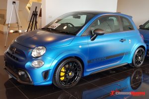 695 Rally Blue Stripe Matte Black