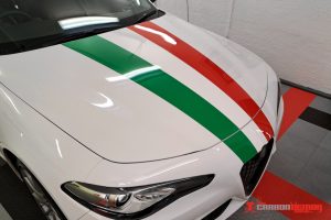 Alfa Giulia Italia Decal