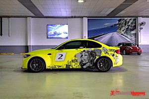 Yellow M2 Competition Wrap