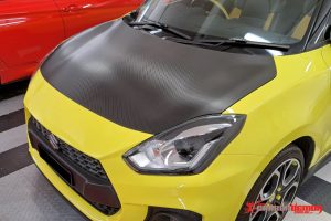 Suzuki Carbon Hood Wrap